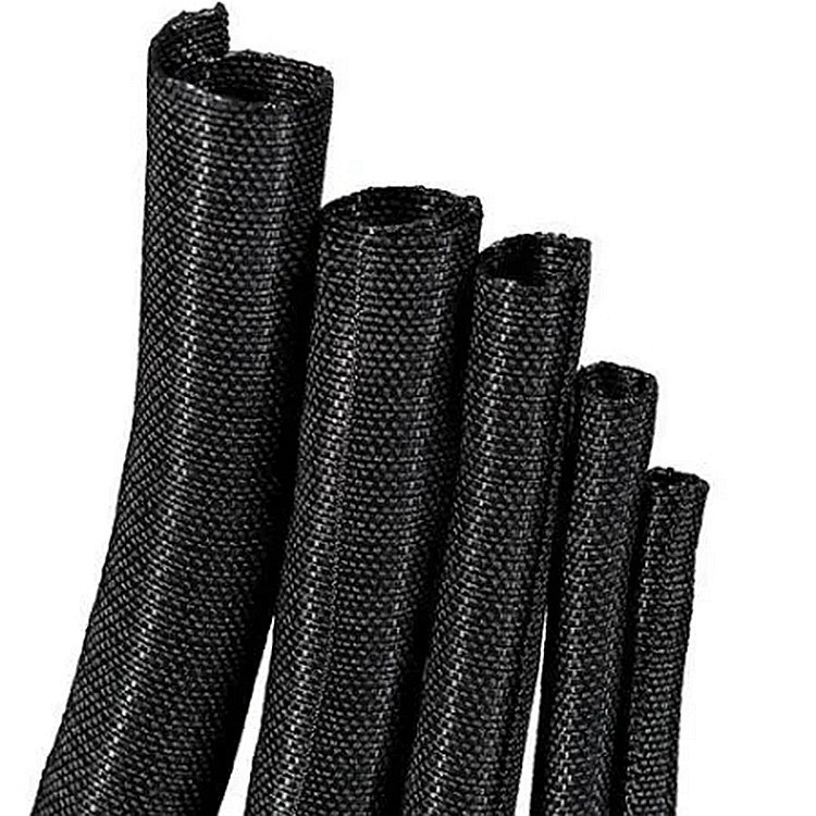 汽车线束绝缘套管自卷套管 扩张编织套管 聚酯纤维编织套管包线管