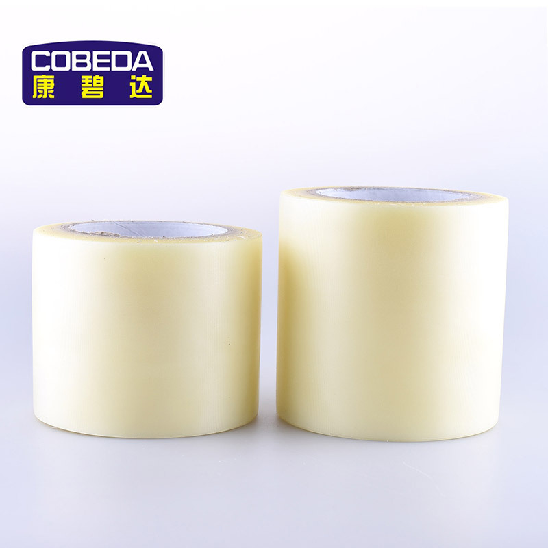 Precio de fábrica de PVC único de protección de la raya sin contacto patrón de la cruz esmerilado cinta de liberación de película de suela resistente al desgaste