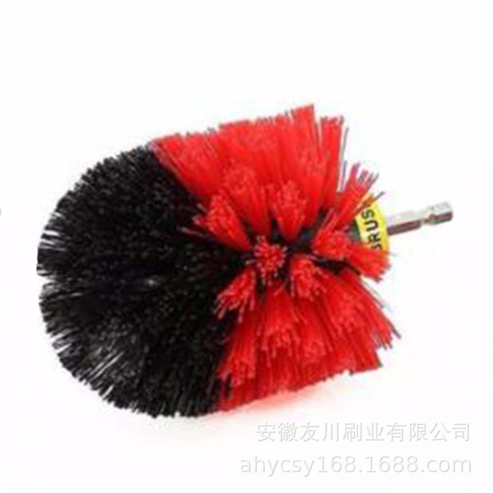 Cepillo de taladro eléctrico transfronterizo taladro eléctrico limpieza alfombra azulejo fregadero limpieza mecánica Alambre de plástico traje de limpieza cepillo