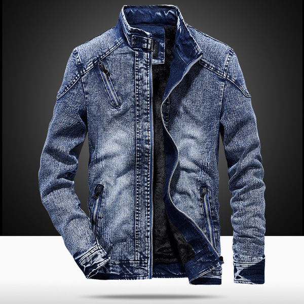 demi-season trend retro denim jacket