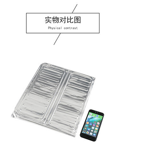 Kitchen supplies gas stove aluminum foil oil baffle, oil-proof aluminum foil cooking insulation, anti-splash oil baffle