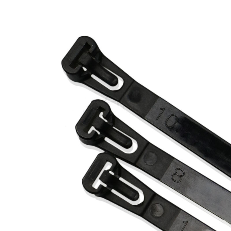 Las bridas de hebilla en vivo se pueden aflojar y reutilizar 150*250*8*300*200 fabricantes de bridas de bridas de bridas de color retrordebles