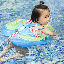 婴儿游泳圈游泳馆趴圈双气囊防翻防呛水宝宝腋下圈小孩0-6岁脖圈