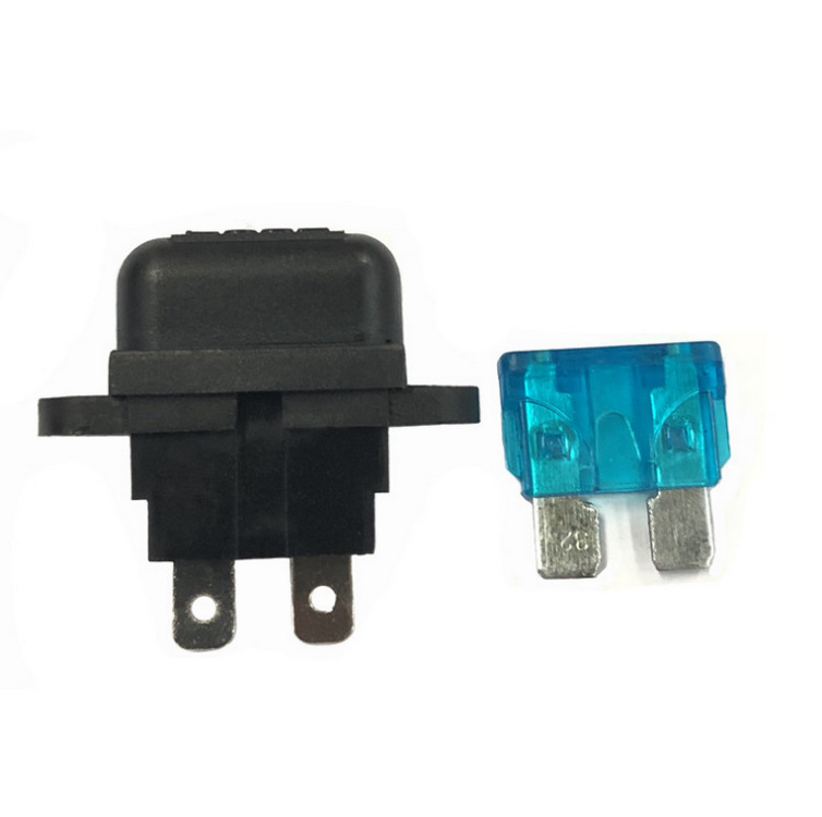 保险丝盒 电源保险座 逆变器保险丝盒 汽车保险座BH701黑色分盖