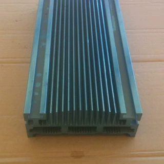 6063 6061 铝型材 梳子散热器铝材 来图来样定制加工