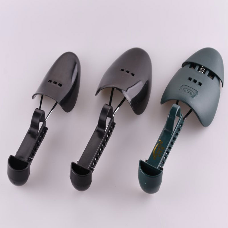 Soporte de zapato ajustable de plástico soporte de zapato de resorte de plástico soporte de zapato de plástico multicolor al por mayor