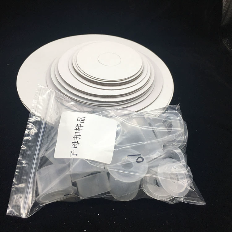 2,8 см внутреннее отверстие бумажная Прозрачная Пластиковая заготовка для трубы I-образная внутренняя Пряжка вала двухсекционная пластиковая катушка