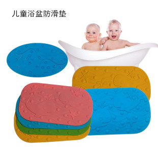Factory wholesale silicone bathroom anti-slip mat baby bath basin anti-slip Mat toilet anti-fall mat