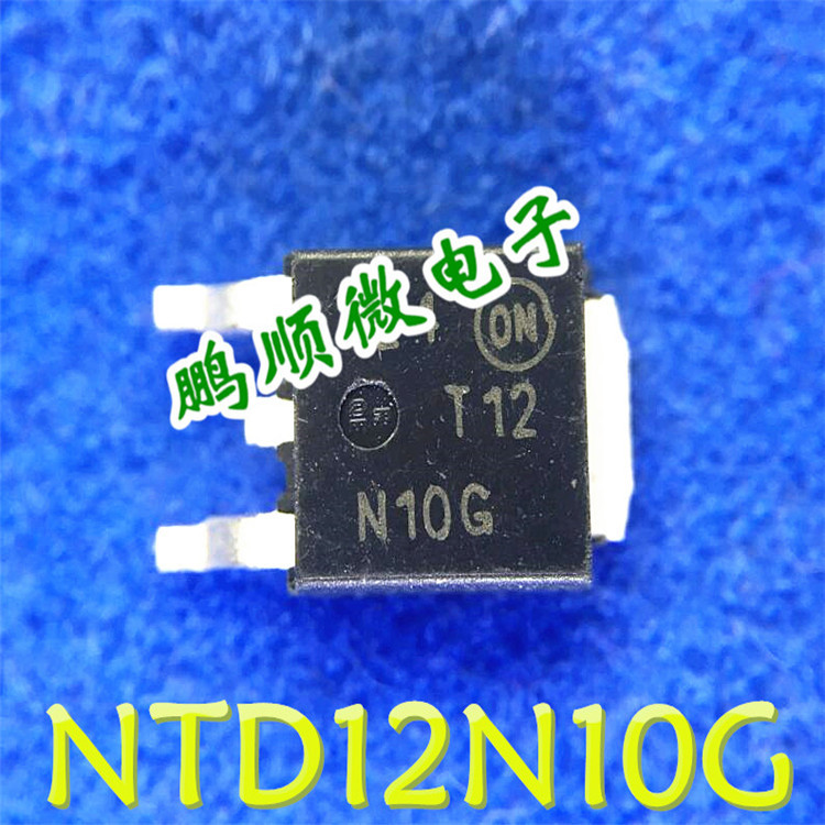 原字原码 MTD12N10G T12N10G TO-252 100V 12A 贴片场效应
