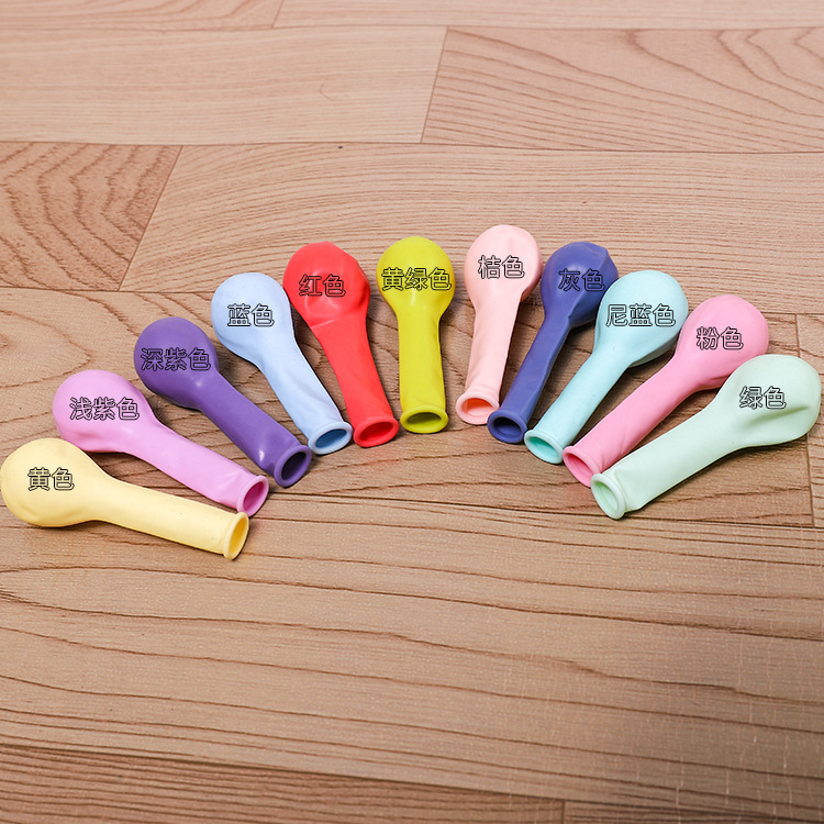 1,1g globo de látex 200 unids/pack boda cumpleaños fiesta decoración globo al por mayor globo macaron de 5 pulgadas