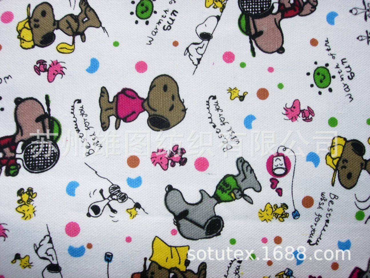 厂家直销涤纶短纤牛津布 仿棉印花鞋子手袋购物袋面料牛津布