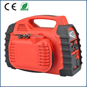Avtomobil təcili enerji təchizatı, 12V/220V ikili güc, avtomobil hava nasosu