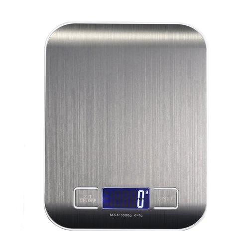Home kitchen small electronic scale cross-border baking kitchen scale kitchen scale 5kg stainless steel platform scale electronic scale