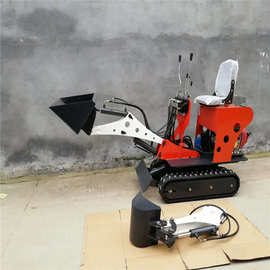 微型挖掘机视频 小型挖掘推土机价格 08型微挖机图片钩机挖沙