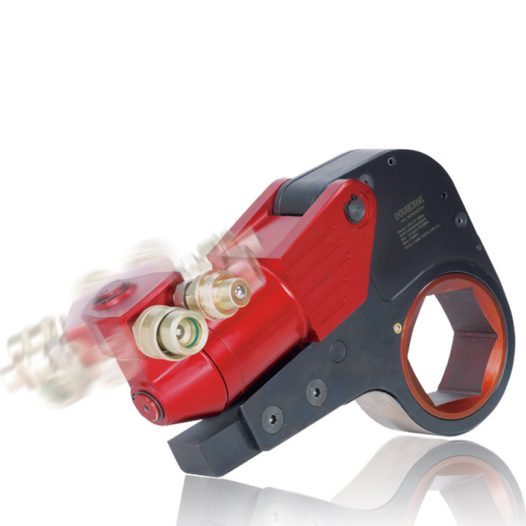 HTK24中空式液压扳手石化行业中空液压扳手高强度合金紧固工具