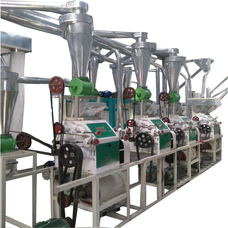 小型平筛面粉机组小麦玉米平筛提粉磨面各类粮食用磨面机械设备