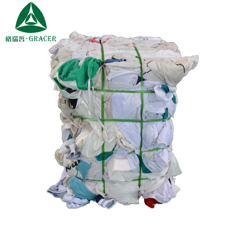 旧衣服旧包旧鞋厂家直销白色纯棉擦机布White Cloth工业去油抹布