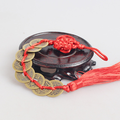 Manufacturer Five Emperors Coins Copper Coin String Six Emperors Copper Coin String Antique Copper Coins Brass Ten Emperors Coins Bulk Wholesale