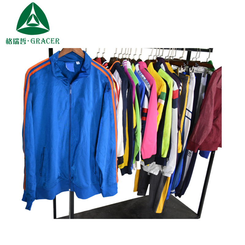 委内瑞拉春秋运动校服直供非洲东南亚 韩版校服拼色开衫学生套装