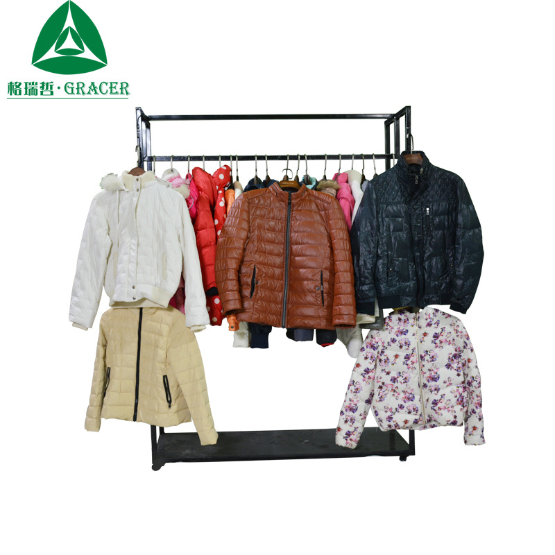 二手衣服按斤混批索马里 加厚立领男士棉夹克商务休闲夹克外套