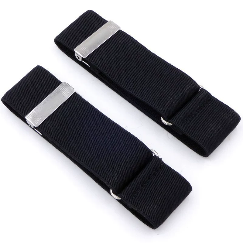  sleeve hoop bartender Holding cuffs fix the sleeve ring can regulate elastic fabric sleeve fixing decoration