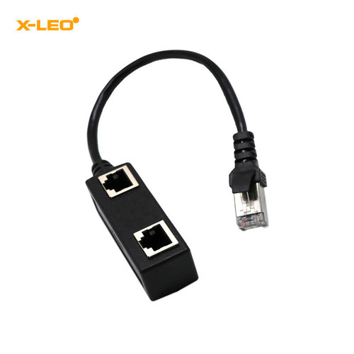 RJ45 extension cable, one to two network cables, adapter cable, connecting cable, one male and two busbars, two-in-one network port extension