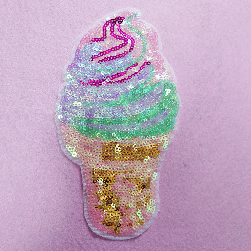 晋芸亮のもちの刺繍の布は服装の補助材料を貼ります。|undefined