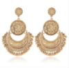 Fashionable retro ethnic earrings, trend accessories, bright catchy style, European style, ethnic style