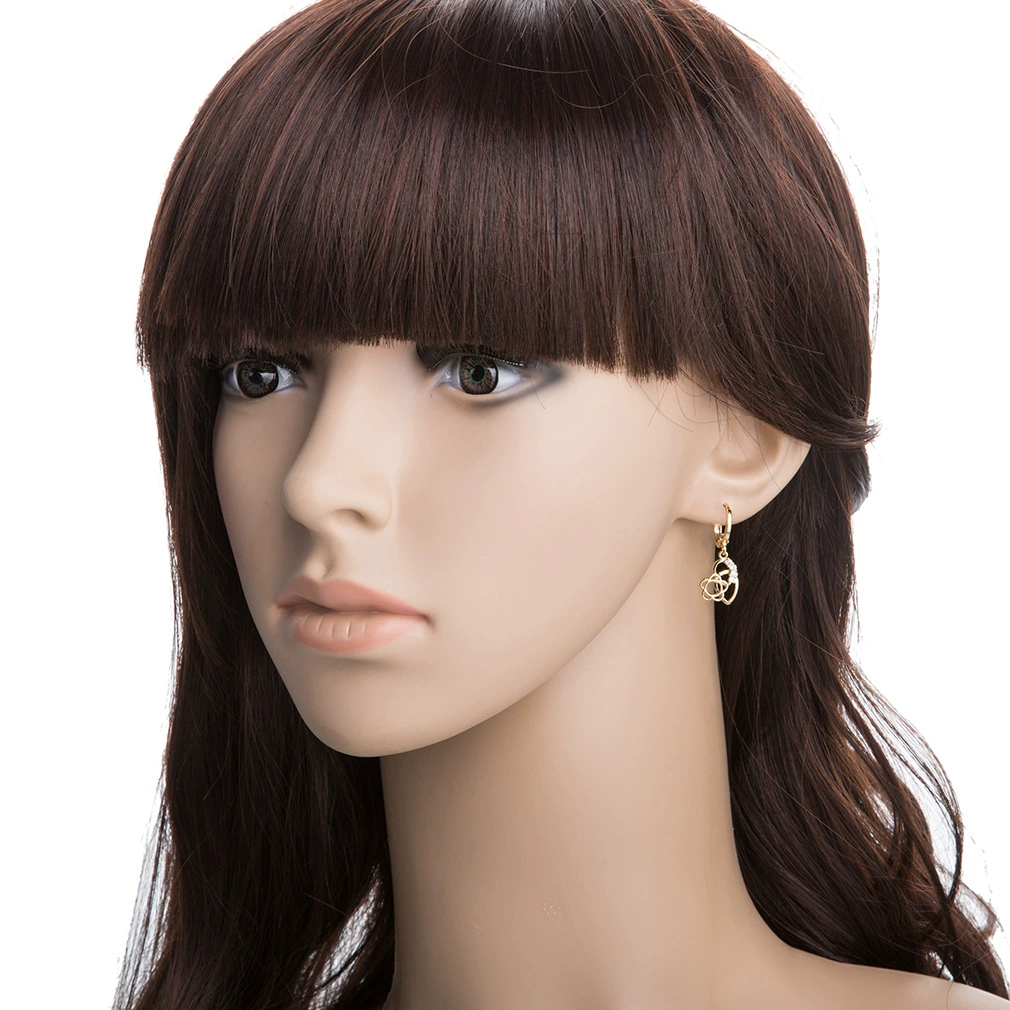 Изящные серьги, аксессуар, оптом, 18 каратов, Aliexpress