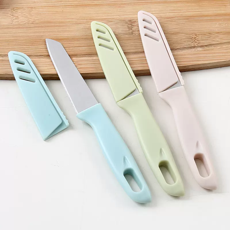 不锈钢水果刀瓜果刀家用厨房迷你创意水果刀具削皮刀便携随身小刀
