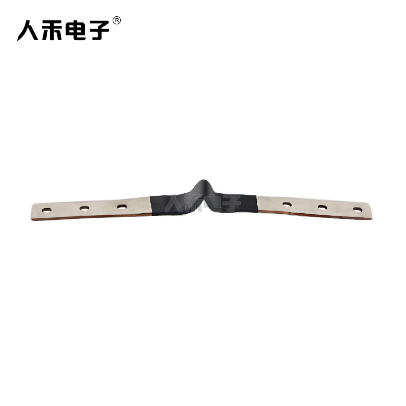 人禾电子 铜皮软连接电力配套铜排 新能源汽车动力电池铜软连接