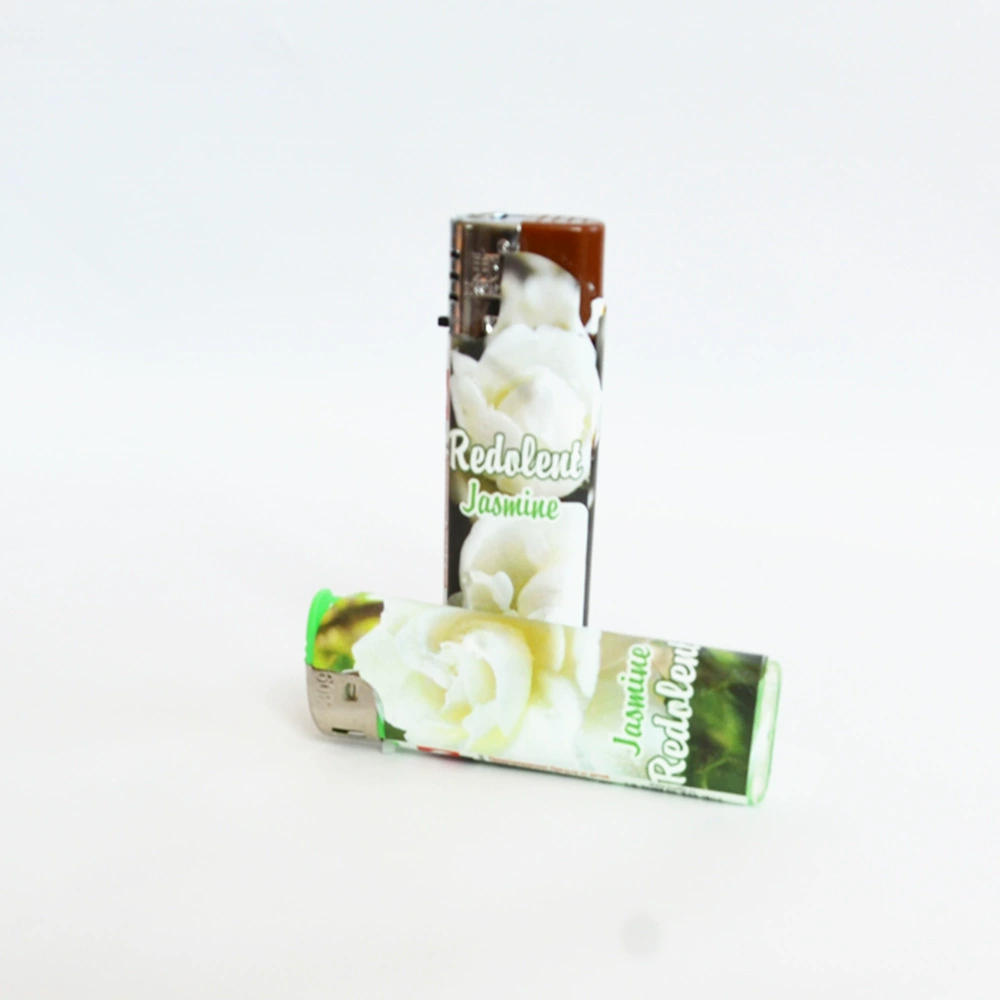 Поставка соскабливания аромат Зажигалка наклейка ПВХ наклейка жемчужная пленка аромат наклейка трения аромат