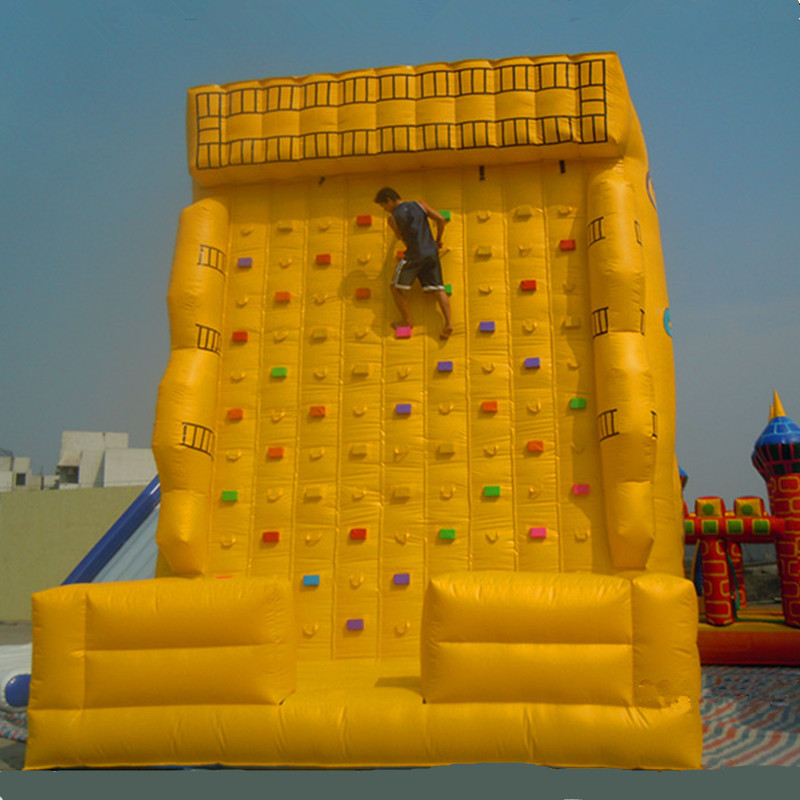 厂家批发充气攀岩户外儿童乐园游艺淘气堡设备新款障碍城堡跳床
