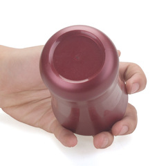 Manufacturer wholesale waist-shaped dice cup plastic curved surface straight tube circular streamline shake cup leisure entertainment toy 