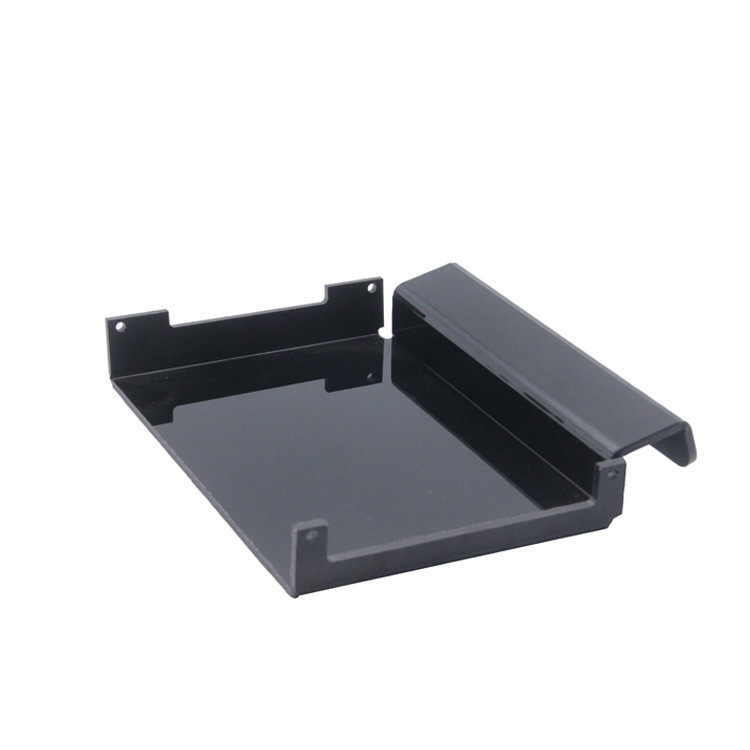 厂家供应黑色阻燃PP板打孔切割印刷 透明磨砂PC板折弯精雕CNC加工