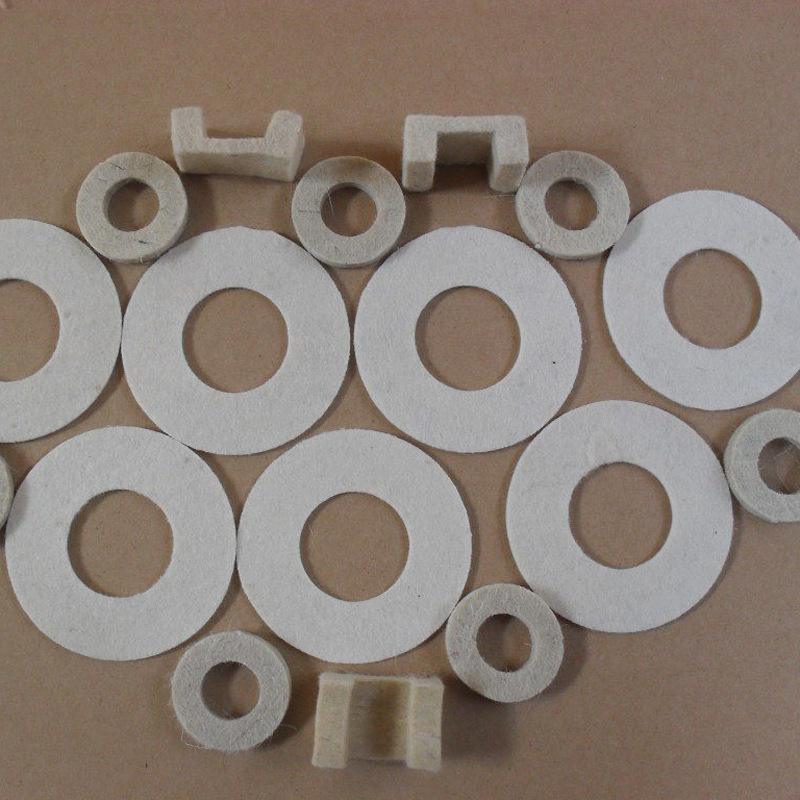 毛毡密封垫圈 工业高密度抛光羊毛毡 毛毡垫  毛毡条