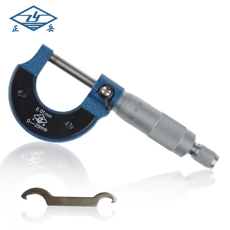 外径千分尺0-25mm螺旋测微器工业级0.01高精度螺纹测厚仪
