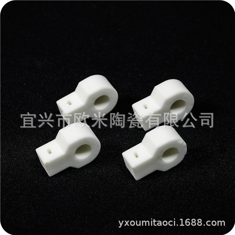 专业生产氧化铝陶瓷 工业陶瓷 螺纹陶瓷  陶瓷管 滑石瓷
