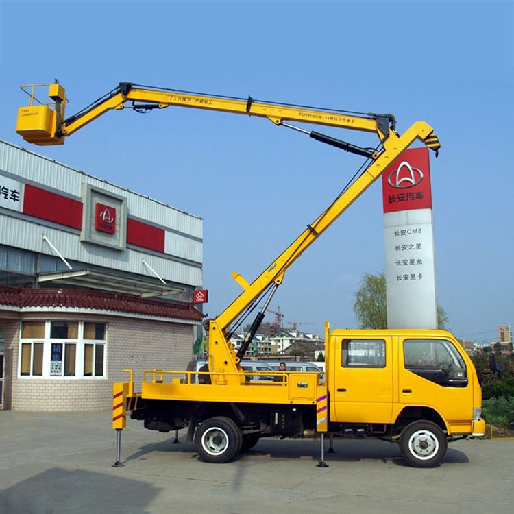 园林和高空作业机械曲臂 江铃18米折臂式高空作业车