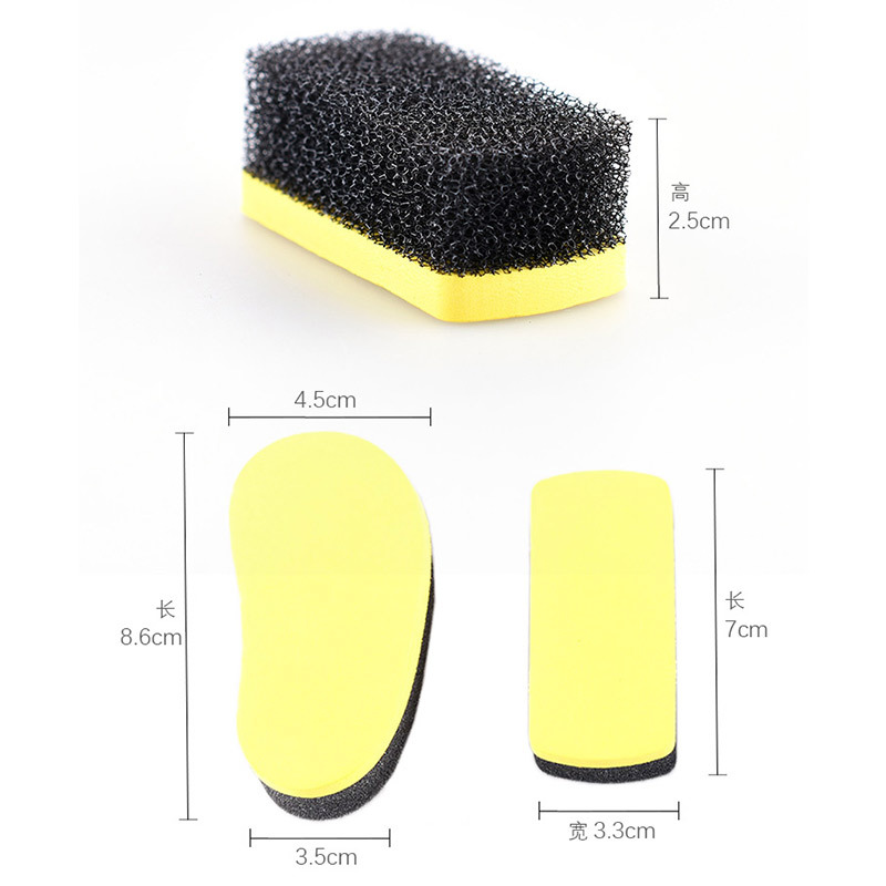 Cepillo de limpieza de esponja pequeña, pequeño, duradero y fácil de llevar