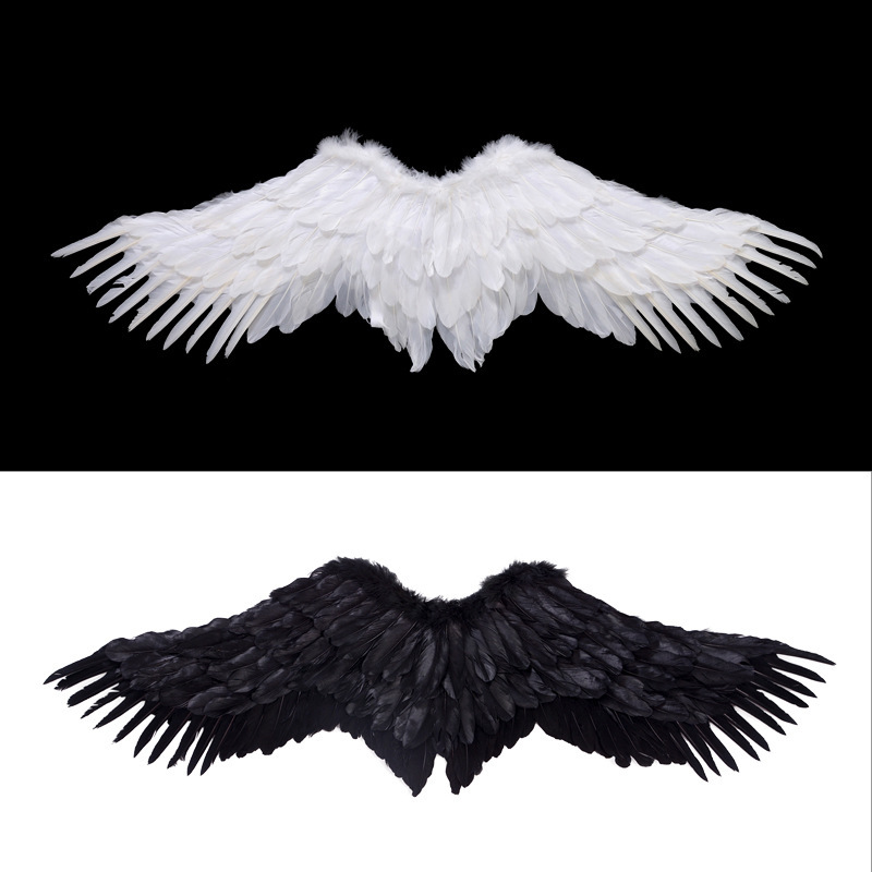 Angel Wings White Feather Flying Swallow Wings Adult Children's Performance Halloween Props Bride Flower Boy Dress Up Angel Wings White Feather Flying Swallow Wings Adult Children's Performance Halloween Props Bride Flower Boy Dress Up
