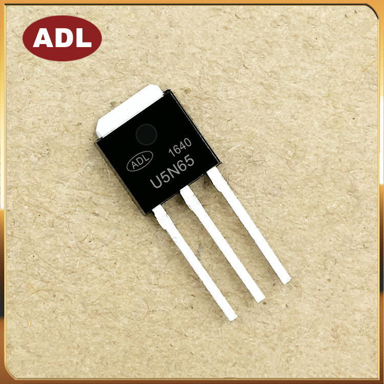 奥德利 MOS场效应管 U5N65 5A650V TO-251插件 厂家生产 进口芯片