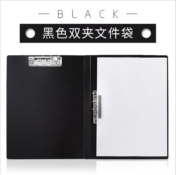 블랙 더블 클립 1104