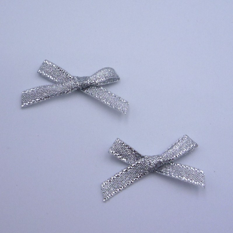 Spot 2 Ribbon Hand Bow Ribbon Small Flower Butterfly Knot Double Gold Ribbon Bow Christmas Bow