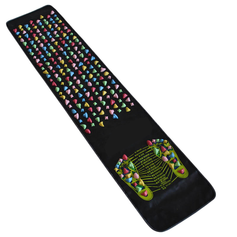 Finger Pressing Plate Foot Massage Mat Home Fitness Equipment Super Pain Version Foot Foot Treatment Mat Acupoint Silicone Foot Mat Walking Blanket