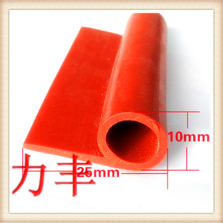 大量供应硅胶挤出密封条 P字密封条 9字胶条 耐高温胶条