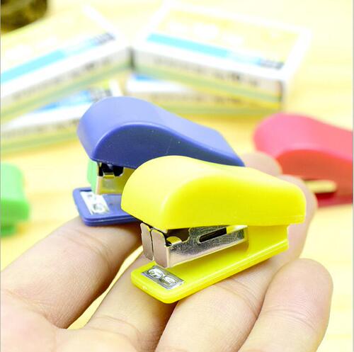 Creative stationery stapler mini stapler uses No. 10 stapler small stapler