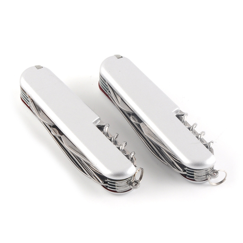 厂家批发 不锈钢多功能礼品刀多开瑞士军刀广告小礼品