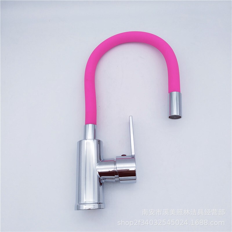 Color Universal Tube kitchen mixing faucet zinc alloy flat three-way faucet sink sink sink faucet manufacturer Color Universal Tube kitchen mixing faucet zinc alloy flat three-way faucet sink sink sink faucet manufacturer