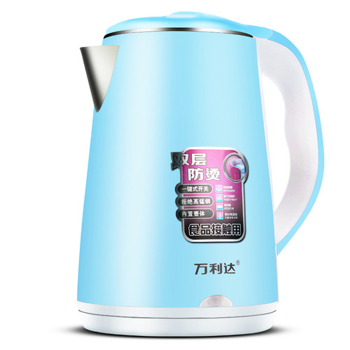 Factory direct sales electric kettle, quick kettle, double-layer food-grade stainless steel liner electric kettle 0EM